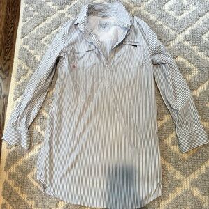 Vineyard Vines Harbor long sleeve beach dress